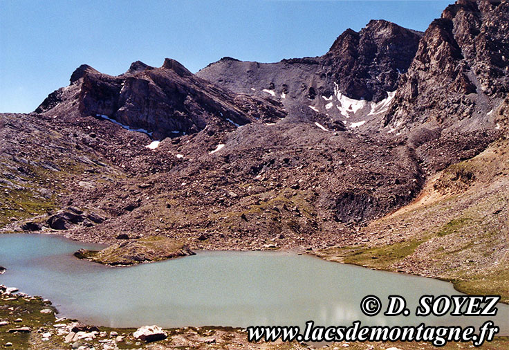 Lac du Loup (2774m) (Haute Ubaye, Alpes de Haute Provence)